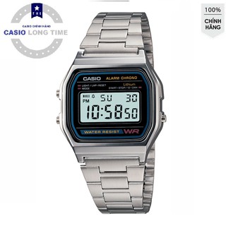 Đồng hồ nam CASIO A159W-N1DF - Dây kim loại - Chống nước 5ATM Bảo hành 12 tháng