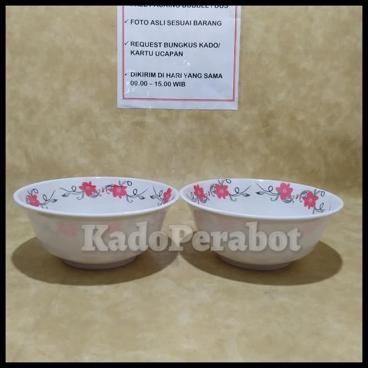 Bát Melamine Màu Trắng In Hoa 9707 | BigBuy360 - bigbuy360.vn