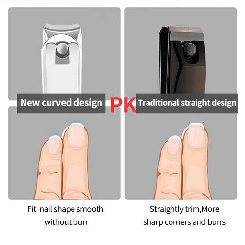 Bấm Móng Tay - Chân Xoay Đầu 360° Cỡ Nhỏ Dài 7.8cm