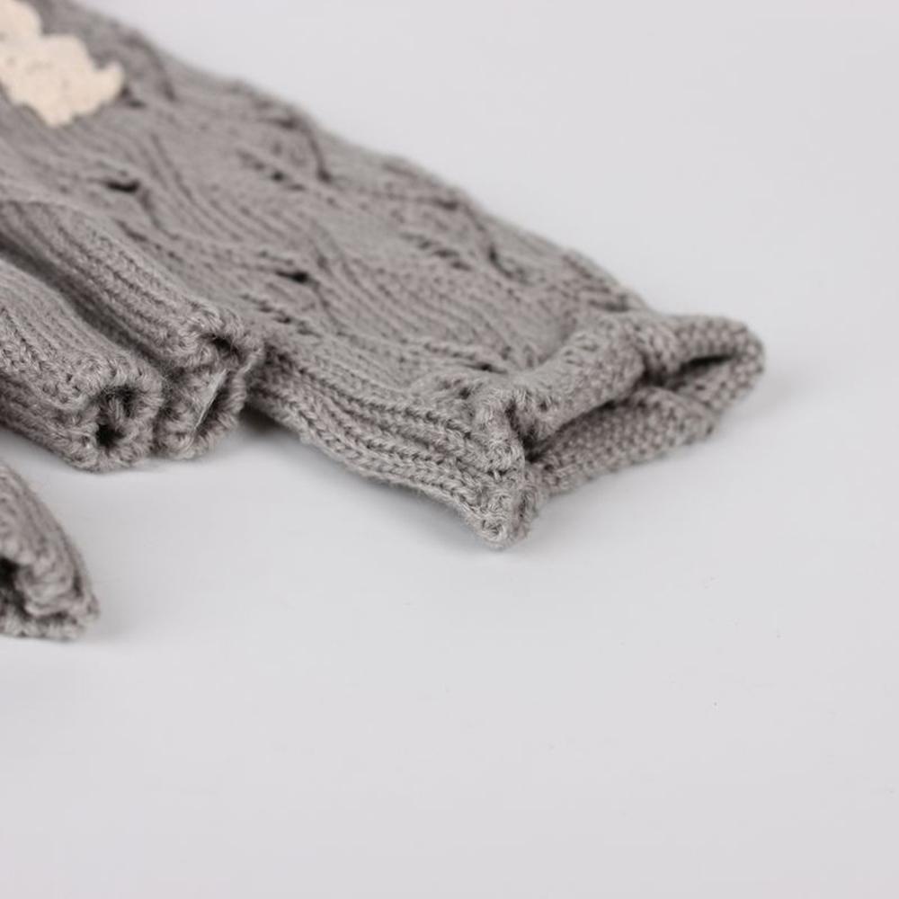 Găng Tay Len Hở Ngón Thời Trang Cho Nữ