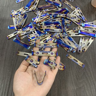 bát kẹp dây dầu chất liệu titanium