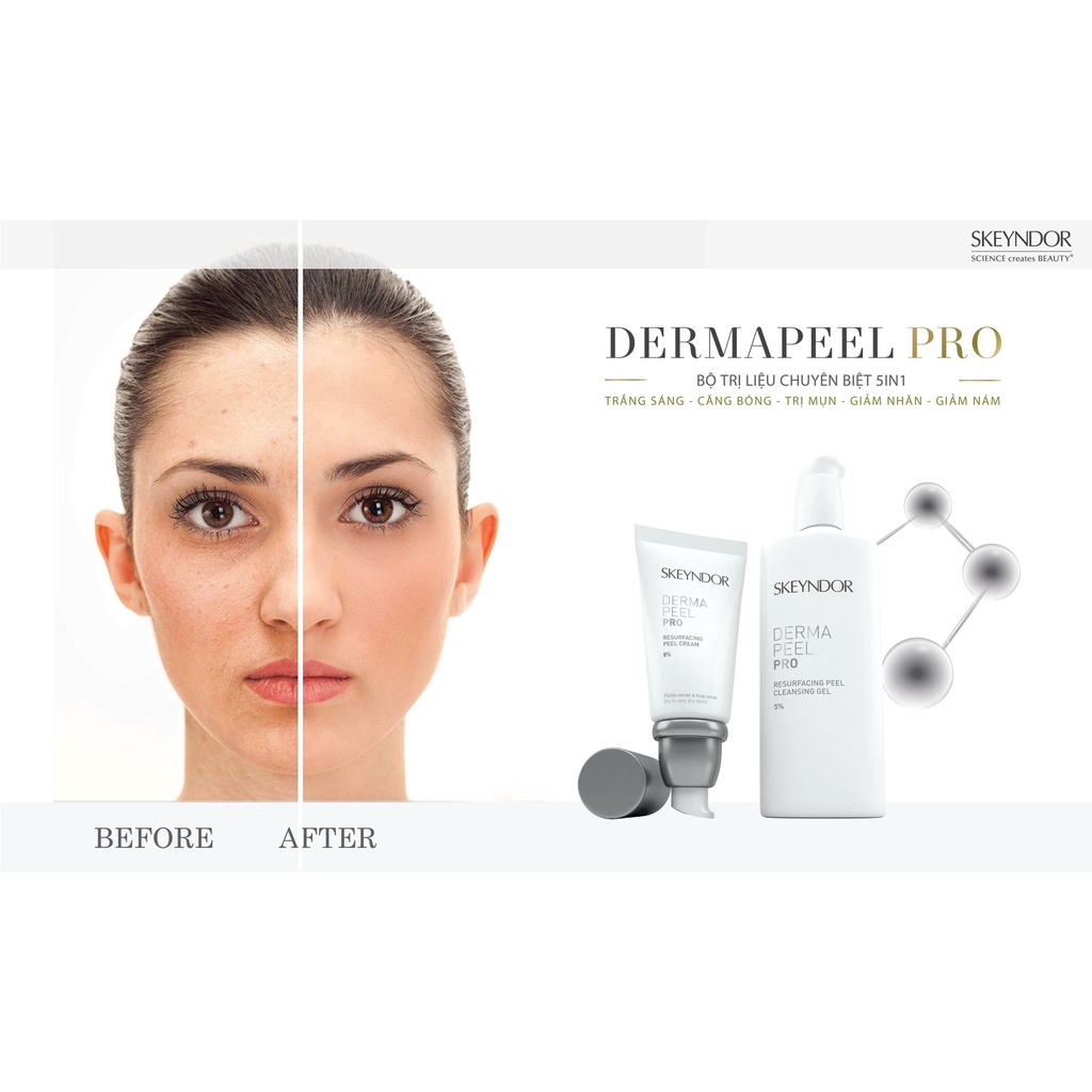 SKEYNDOR DermaPeel Sữa rửa mặt tẩy da chết dạng gel Resurfacing Peel Cleansing Gel 200ml | BigBuy360 - bigbuy360.vn