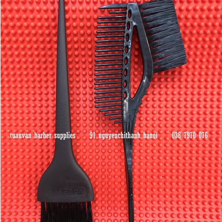 Chổi nhuộm chổi chải thuốc barber salon tiệm tóc