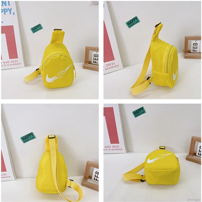 Túi đeo chéo ngực màu sắc kẹo ngọt dễ thương cho bé