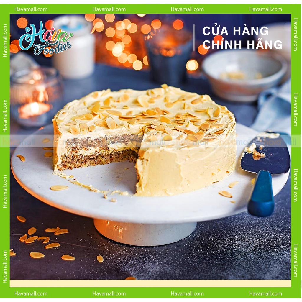 [HÀNG CHÍNH HÃNG] Hạt Hạnh Nhân Sống Tách Vỏ Havafood 100gr