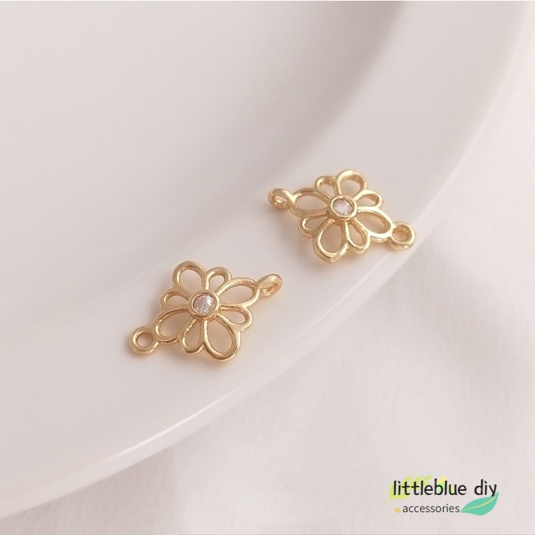 Mặt Vòng cổ / Vòng Tay Hình Vuông / Hoa Diy