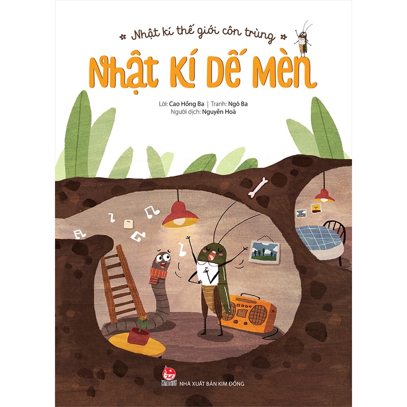 Sách - Nhật kí thế giới côn trùng - Nhật kí Dế Mèn KDTT12400