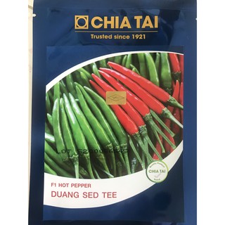 Hạt Giống Ớt Chỉ Thiên F1 Duang Sed Tee- ChiaTai