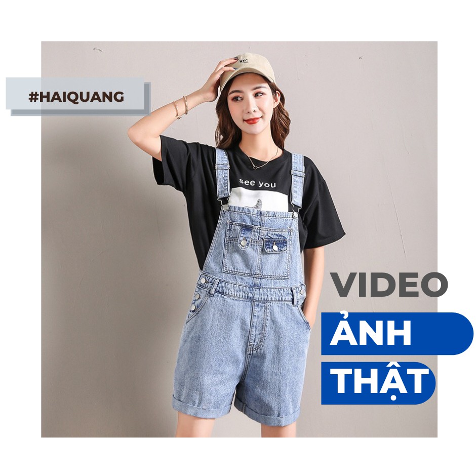 QUẦN YẾM SHORT JEAN ULLZANG HAIQUANG PHONG CÁCH HÀN QUỐC -MÃ YẾM HQ06