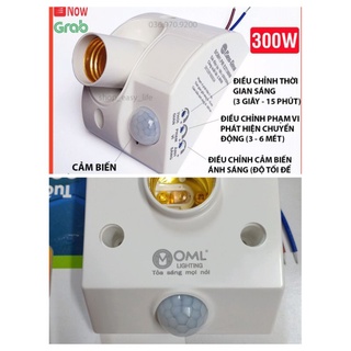 Đui cảm biến Rạng đông và đui OML chỉnh gạt.