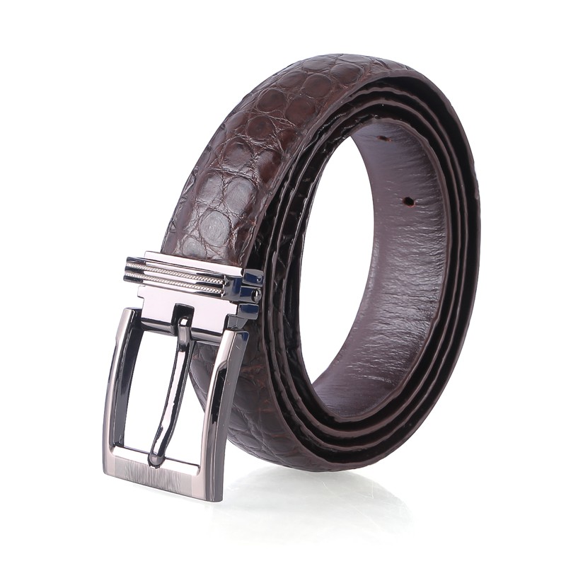 Dây thắt lưng nữ da cá sấu Huy Hoàng màu đen, nâu đỏ, vàng bò, nâu đất HP5201-02-03-09
