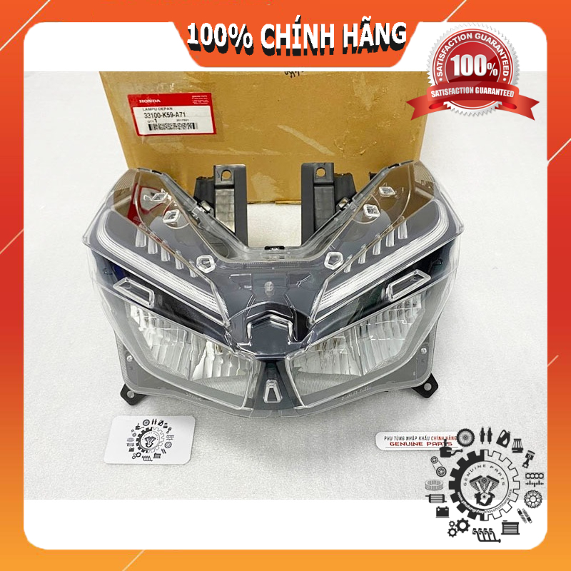 Chóa đèn trước, pha đèn VARIO 2018-2021 Click chính hãng Honda 33100K59A71 / 33100-K59-T11