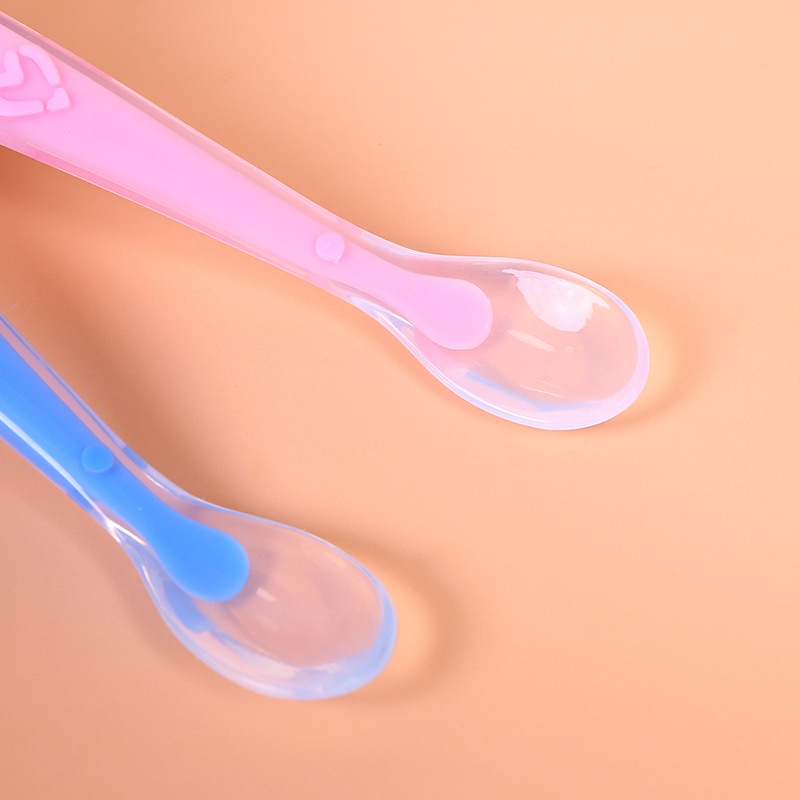 Loại 1 - Thìa Ăn Dặm Silicon Siêu Mềm, An Toàn Cho Bé [Olala Baby]