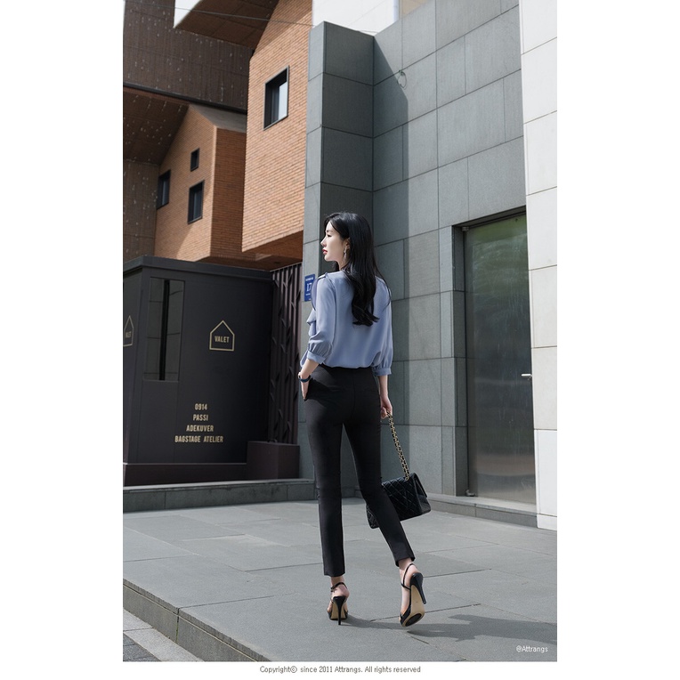 Quần Skinny Nữ Chất Liệu Cao Cấp, Tôn Dáng ATTRANGS