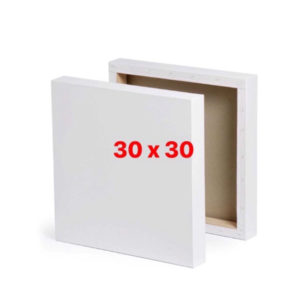 Toan vẽ tranh, canvas. Khung bố kt 30-30