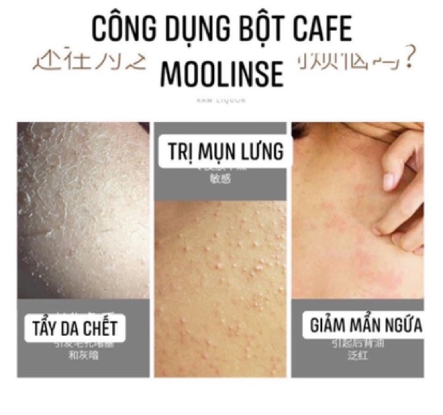 TẨY TẾ BÀO CHẾT BODY BÃ CÀ PHÊ MUỐI BIỂN VÀ DẦU DỪA MOOLINSE