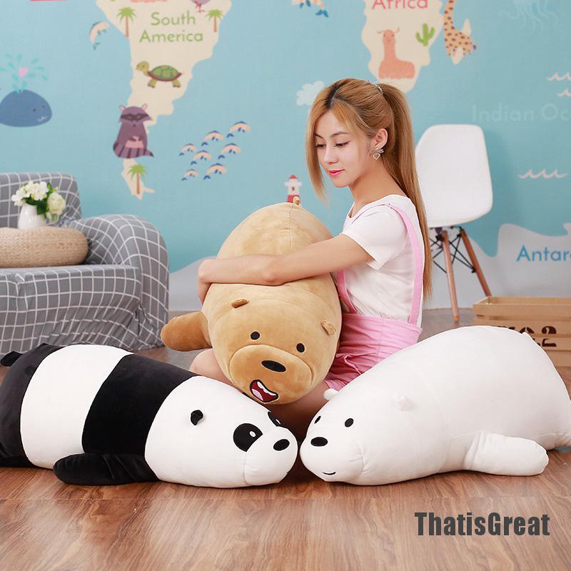 WE BARE BEAR Gấu Trúc Nhồi Bông Kích Thước 20 ''