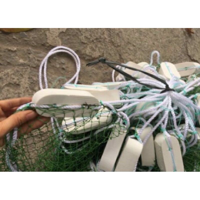 Lưới vét cá bằng dù cao 2m dài 30m chất liệu dù hàng thái lan hàng gia công y hình giá rẻ giảm giá sele y hình