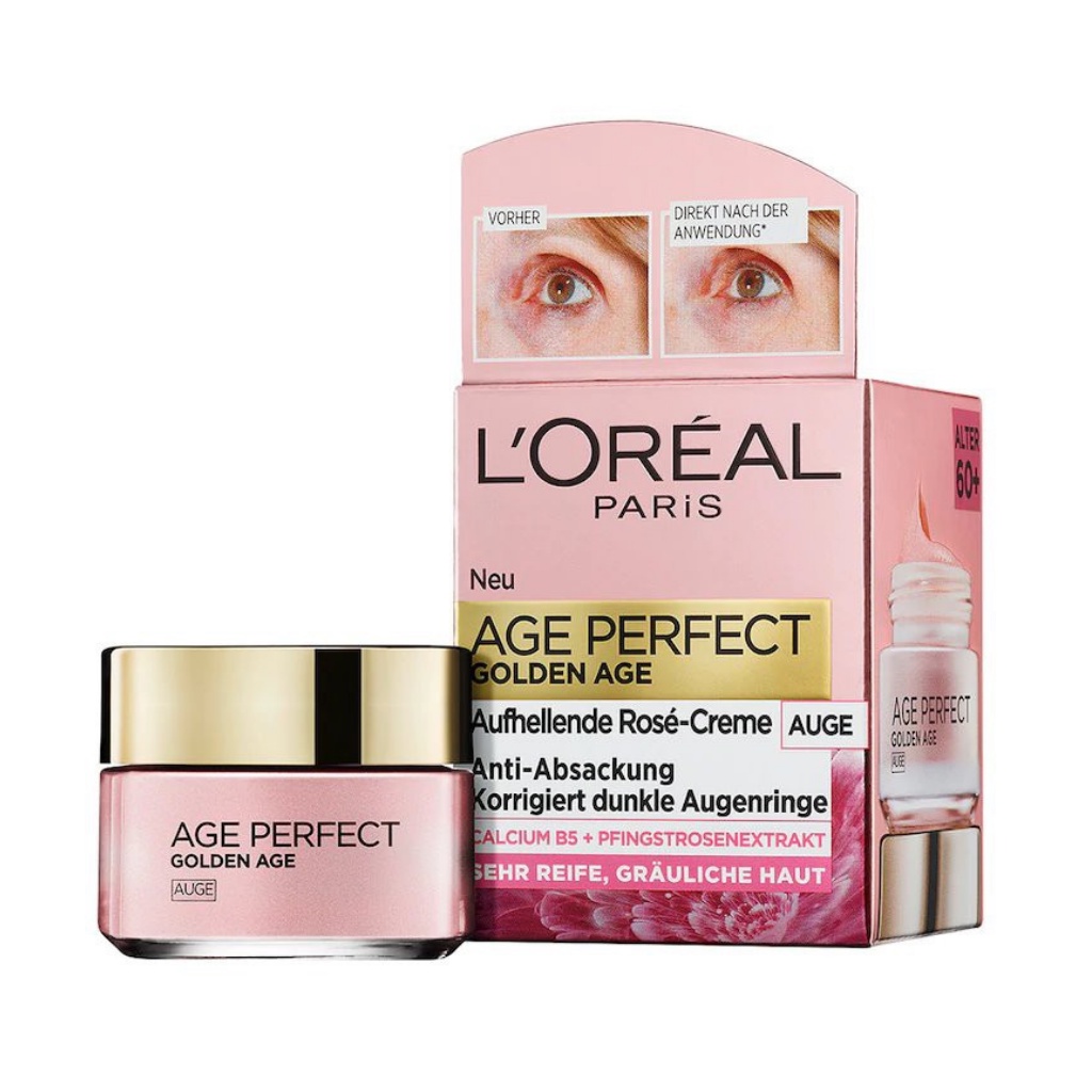 [Hàng Đức] Kem Dưỡng Da chống lão hóa cho tuổi 60+ L'oreal Age Perfect Golden Hoa Hồng, 50 ml