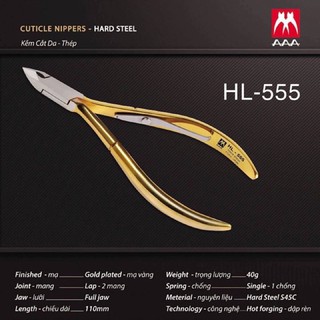 Kìm Nhặt Da AA HL-555, Kìm Cắt Da Nails