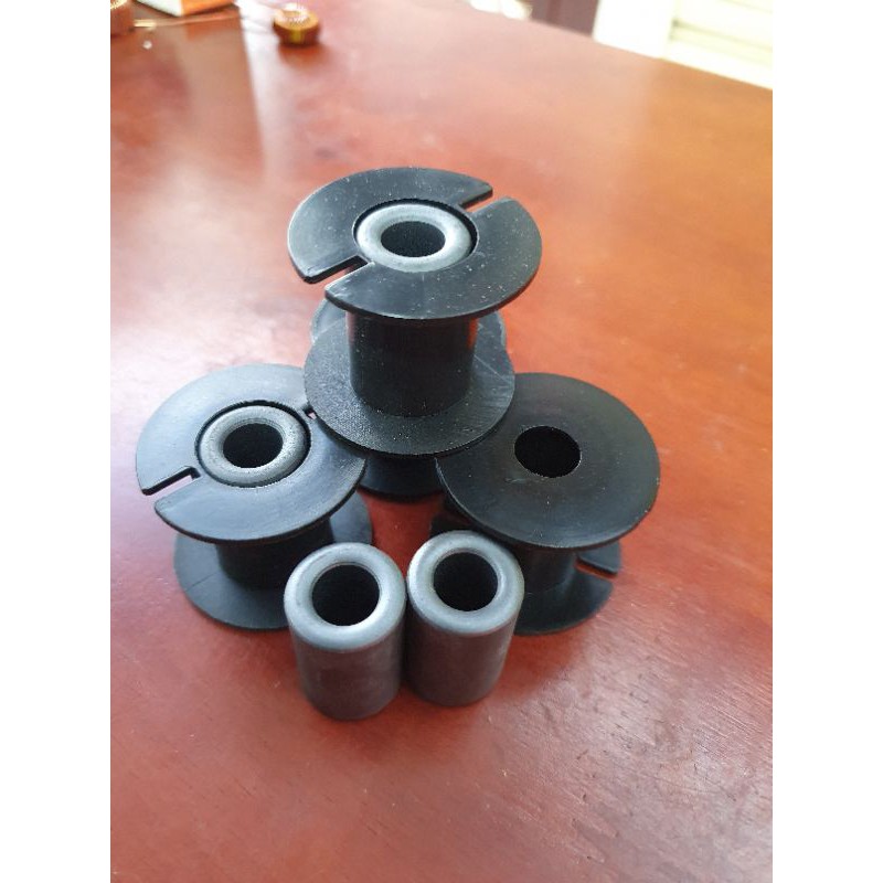Combo 2 cặp lõi nhựa 2 đầu tròn quấn cuộn cảm phân tần loa