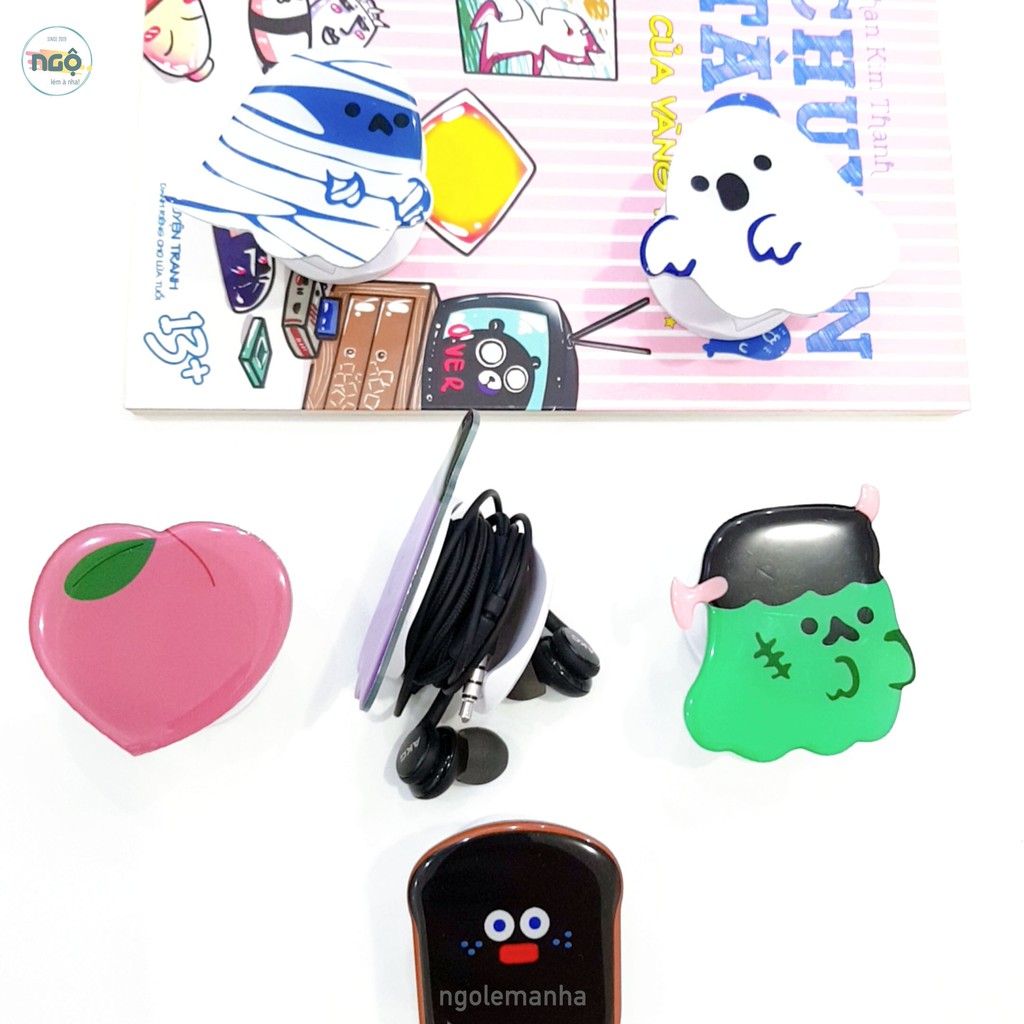 10 Mẫu Giá đỡ điện thoại MỚI Không Bám Bẩn, quấn được tai nghe