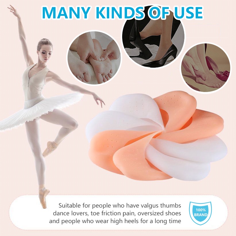 Miếng Silicone Bảo Vệ Ngón Chân Khi Múa Ba Lê