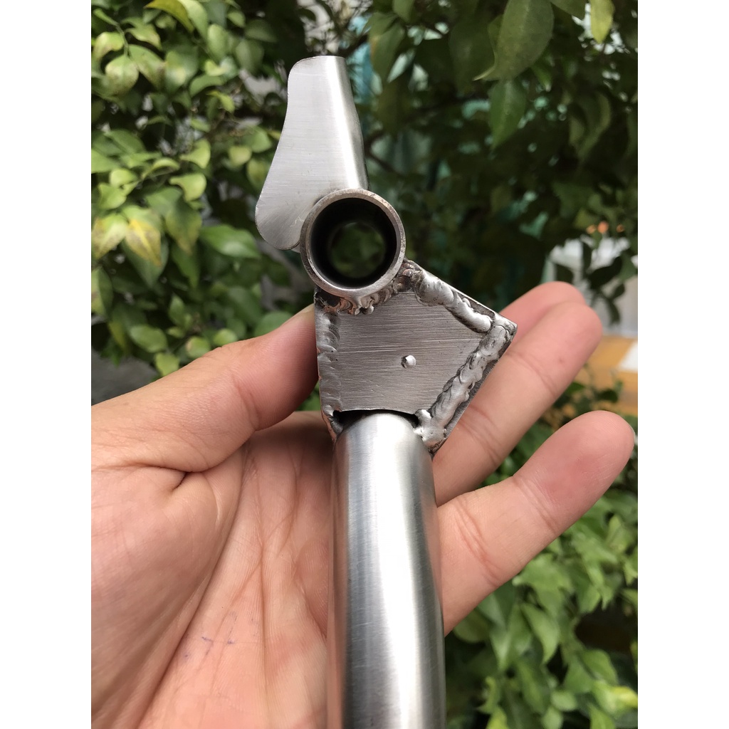 CHỐNG ĐỨNG, INOX 304 EX 150 LẮP NHƯ ZIN . DoChoiXeMay