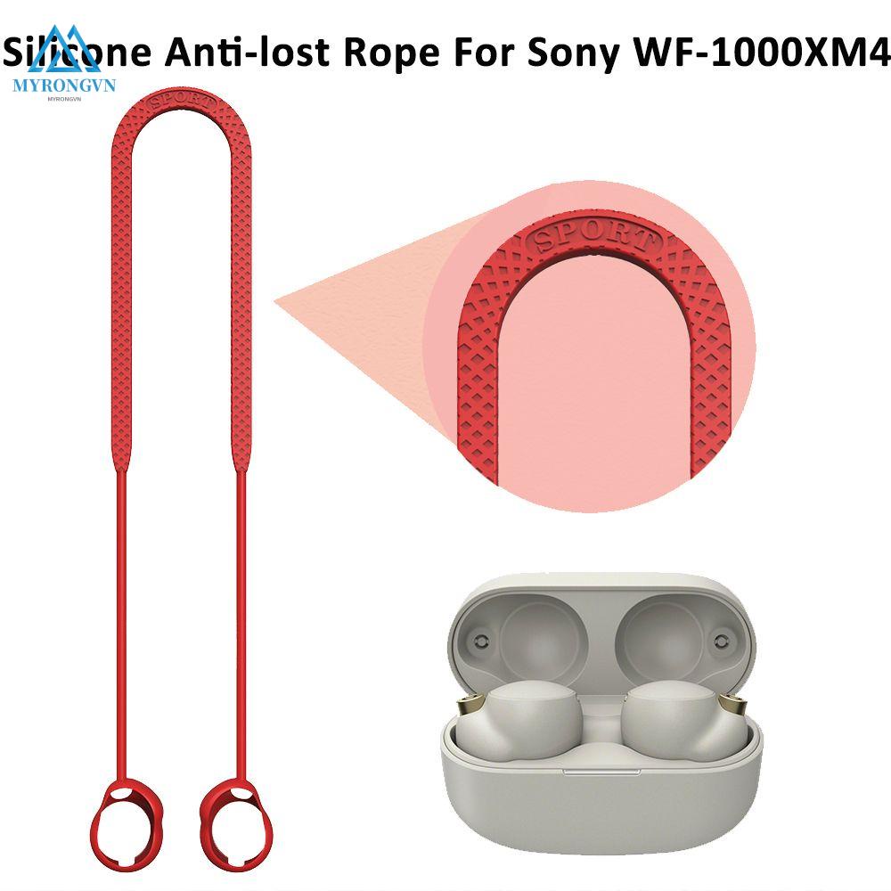 Dây đeo cổ giữ tai nghe chống thất lạc từ silicon mềm nhiều màu thời trang