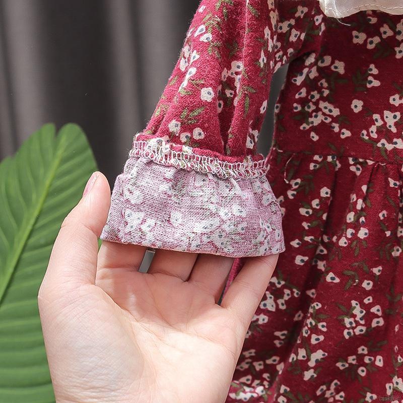 Đầm hoa phong cách Hàn Quốc đáng yêu dành cho bé gái