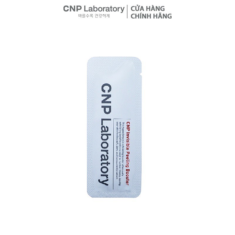 [HB Gift] Combo 10 gói Gel tẩy tế bào chết thế hệ CNP Laboratory Invisible Peeling Booster 1ml