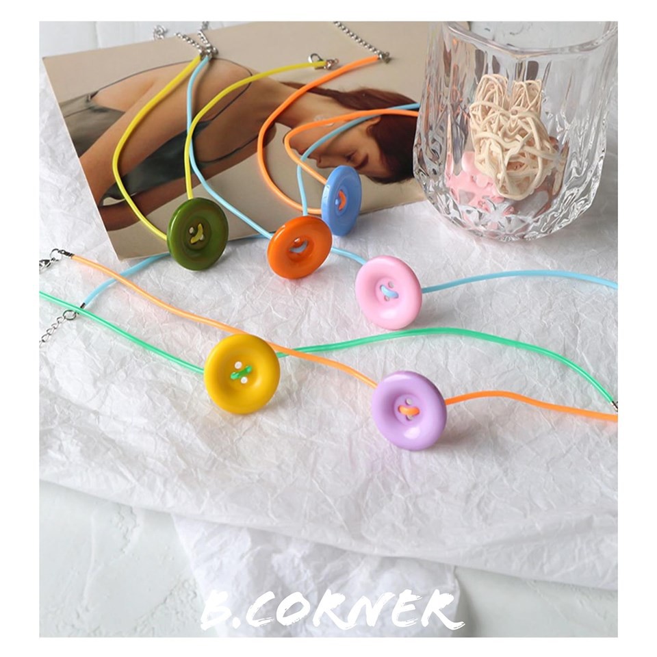 Choker Nút Màu Sắc - TS1124