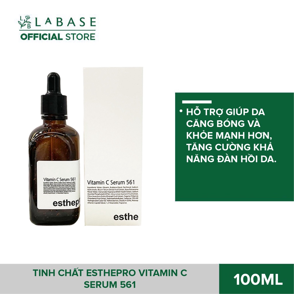 Tinh chất dưỡng trắng da, giảm lão hóa EsthePro Vitamin C serum 561 100ml