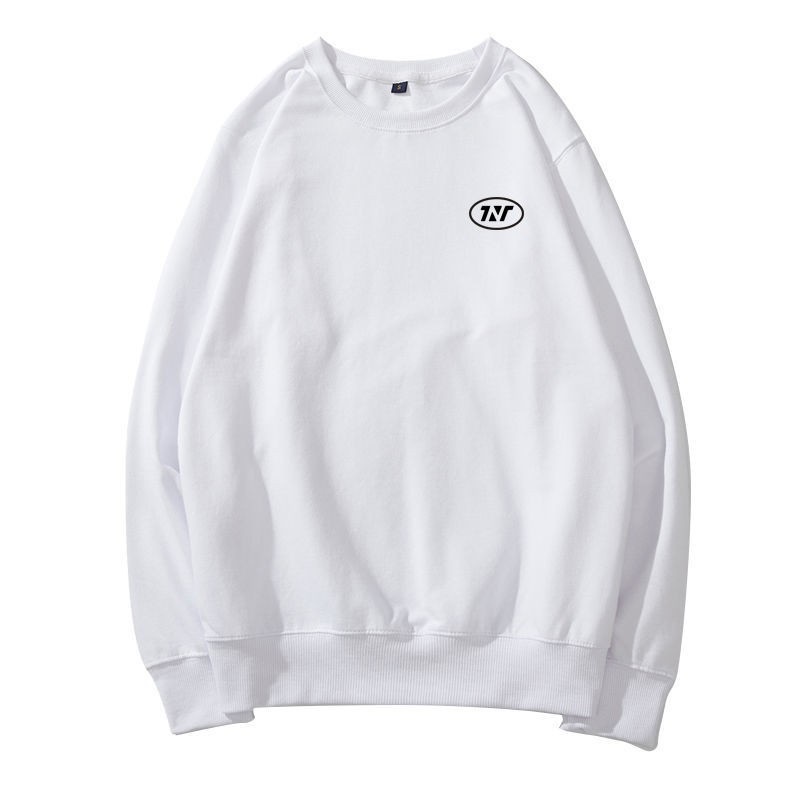Áo Sweater trắng in hình Tnt Tống Á Hiên