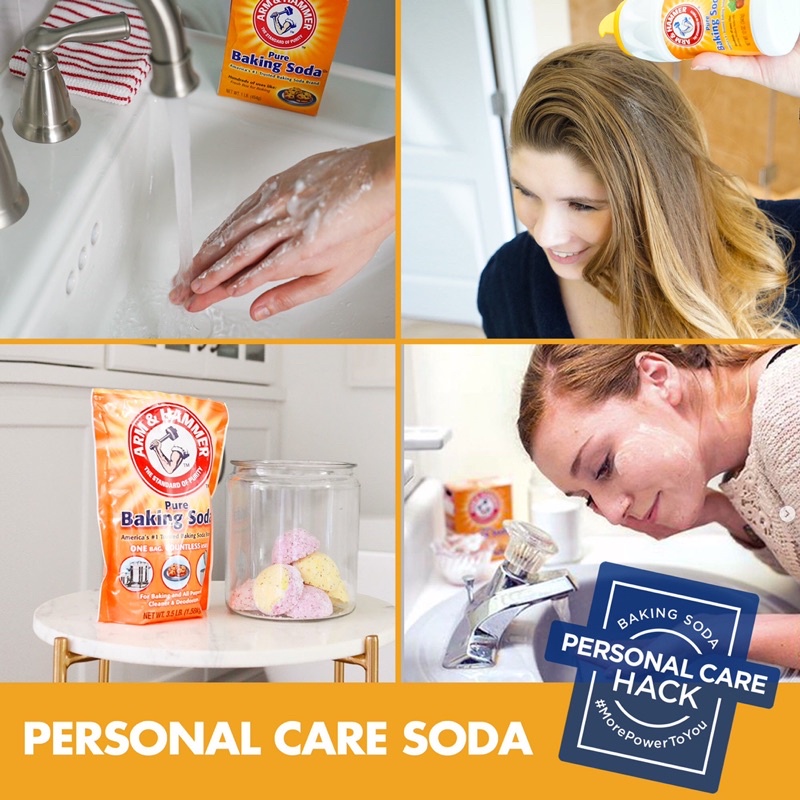 Bột Baking Soda đa công dụng hộp 454g