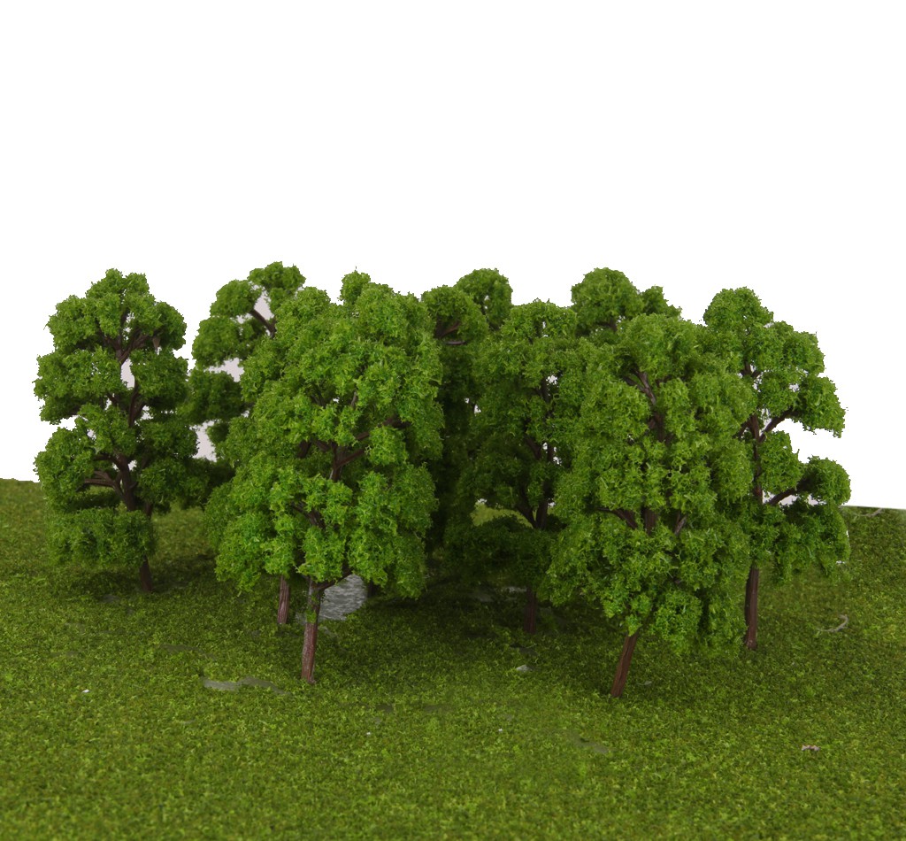 Bộ 10 Cây Mô Hình Tỉ Lệ 1: 75 12.5cm