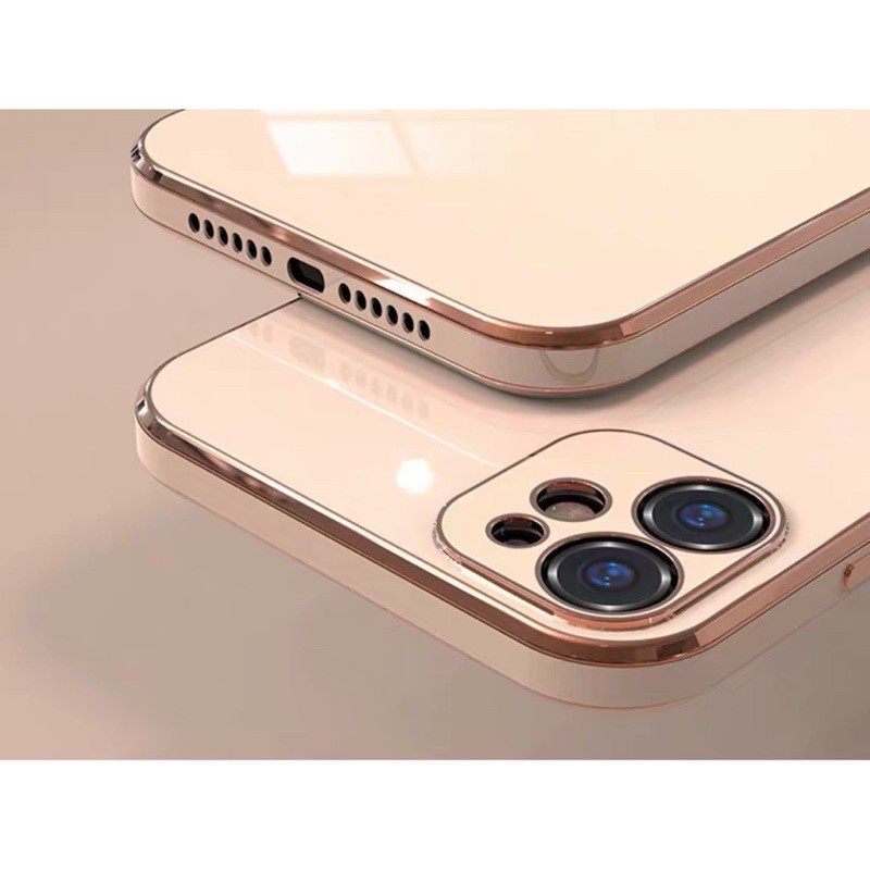 Ốp lưng Iphone - ỐP DẺO IPHONE Viền Vuông độ Ip 12 cho 6plus/7plus/8plus/X/Xs Max/ip11/11 pro/11 Promax / ip12/12 Promax