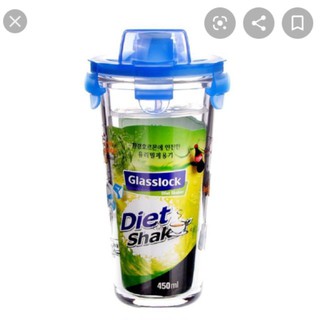 Bình nước thủy tinh glasslock 450ml pc318