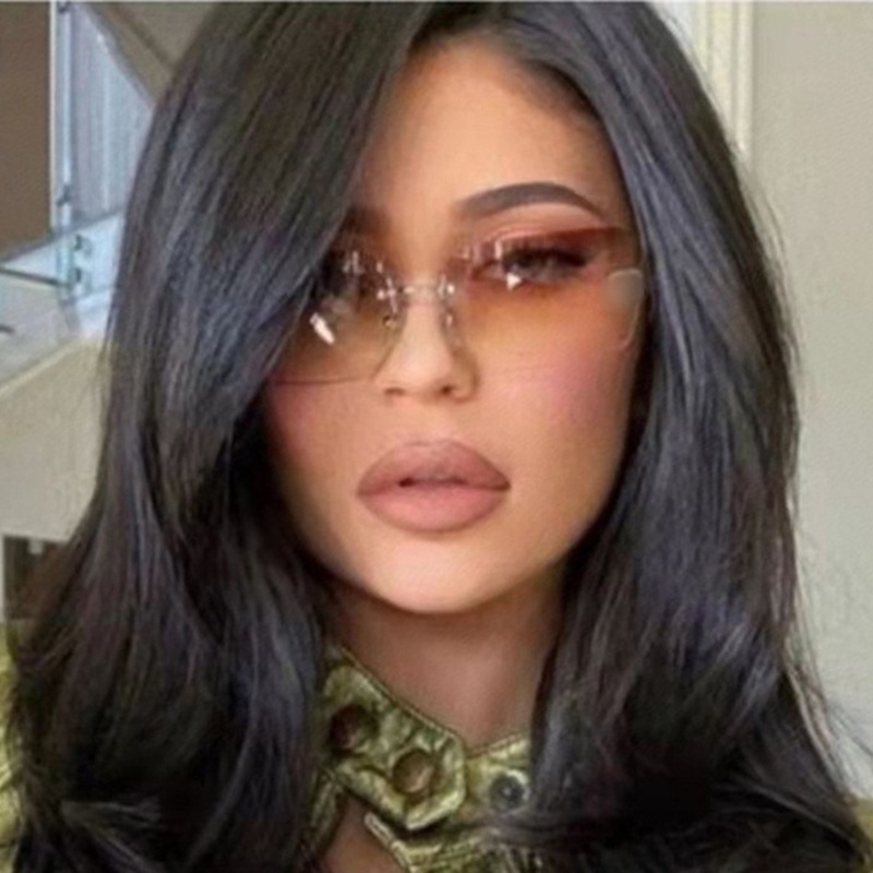 Kính Mát Chống Tia Uv Y2k Đính Đá Phong Cách Cổ Điển Thời Trang Cho Nam Và Nữ