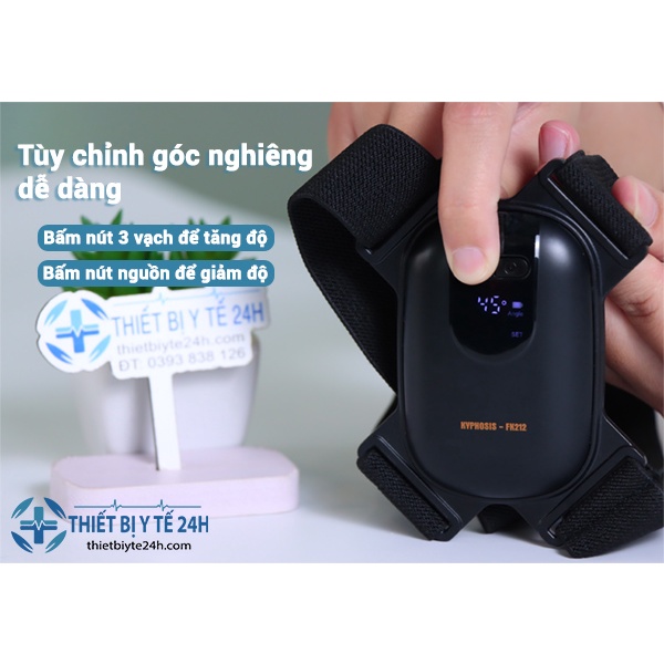 Đai Chống Gù Lưng Kyphosis Cho Người Lớn Và Trẻ Em Đai Nhắc Nhở Định Hình Ngồi Đúng Tư Thế FK-212