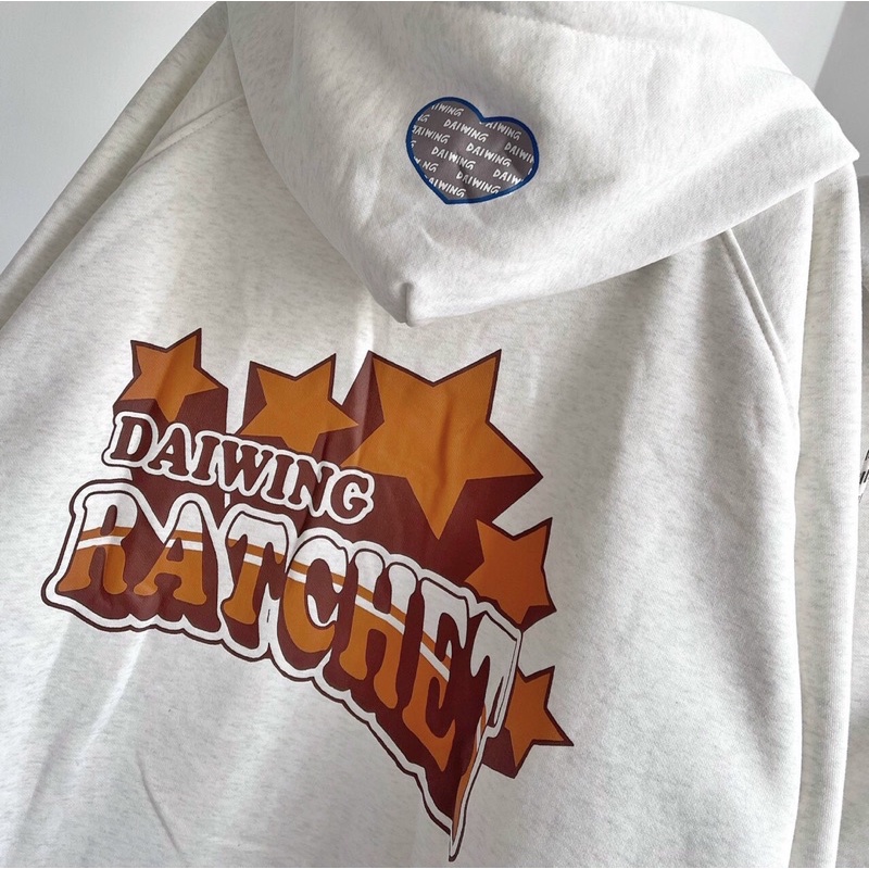 Áo hoodie zip 33 xám trắng