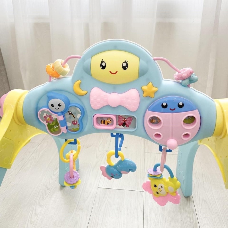 Kệ chữ A đa năng UMOO đồ chơi cho trẻ sơ sinh nằm chơi có phát nhạc Umoo