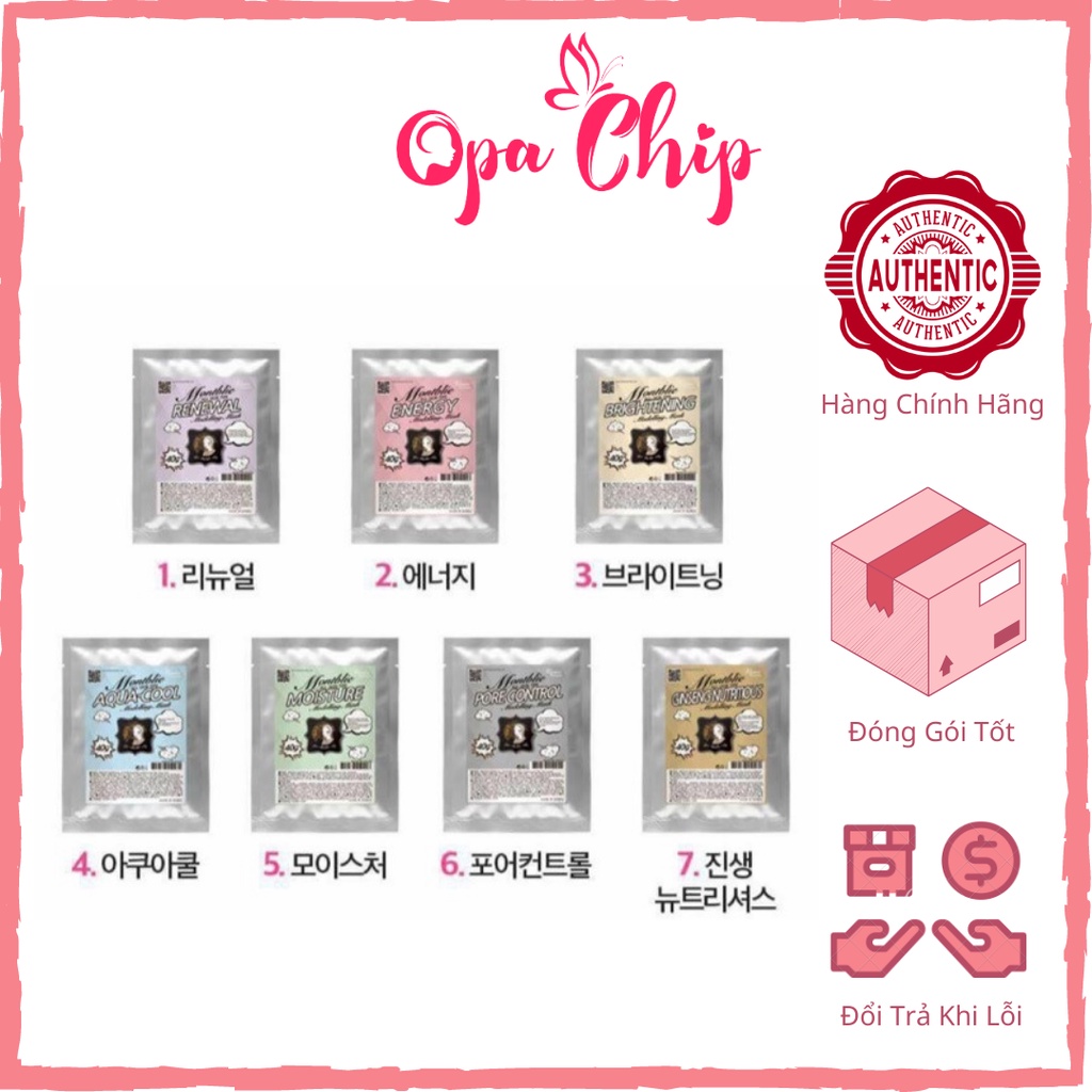 Mặt nạ tươi dạng thạch Montblie Modeling Mask 40g