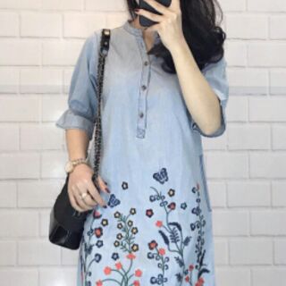 Đầm suông chữ A