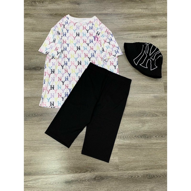 [Mã WASTCOOL giảm 15% tối đa 50K đơn 99K] BÁN SỈ SÉT BỘ N.Y IN TRÀN ĐEN TRẮNG QUẦN LEGGING CHO NỮ | BigBuy360 - bigbuy360.vn
