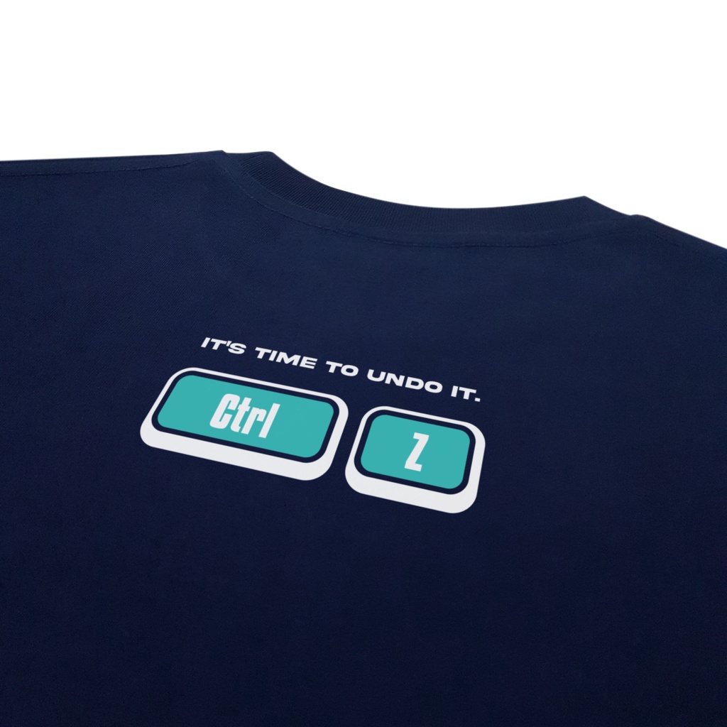 Áo Thun Unisex Undo Generation 2.0 Màu Xanh Navy 100% Premium Cotton - Local Brand Chính Hãng