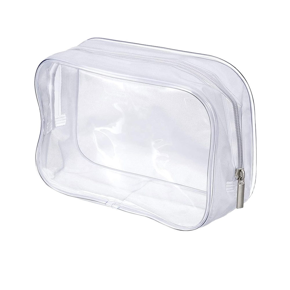 Túi Đựng Mỹ Phẩm Bằng Nhựa Pvc Trong Suốt Khóa Kéo Tiện Dụng