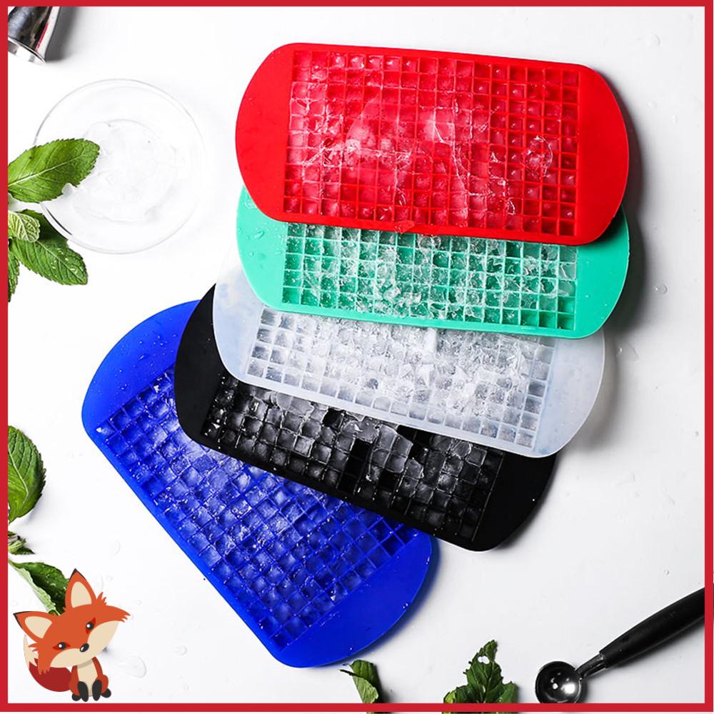 Khuôn Silicon Làm Đá 160 Ngăn Mini Nhiều Màu Sắc