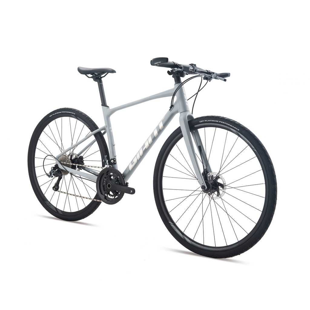 Xe đạp đường trường 2022 Giant Revolt F1, Hợp kim nhôm Giant, Bộ group Shimano Tiagra, Phanh đĩa dầu Tektro, Màu trắng