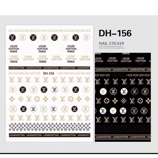 Sticker dán móng nail, Sticker thương hiệu